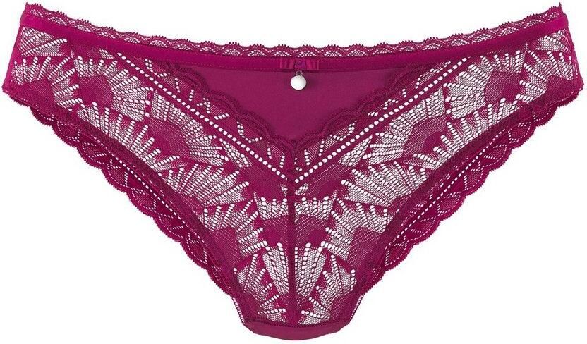 S.Oliver RED LABEL Beachwear Stringpants Adèle van ondoorzichtige onderlegde grafische kant - Foto 3