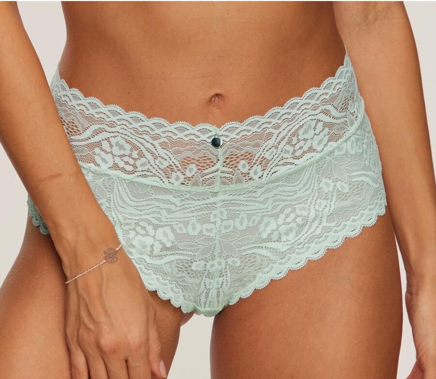 S.Oliver RED LABEL Beachwear Stringpants Danielle stijlvol van transparante kant in gebloemde look - Foto 2