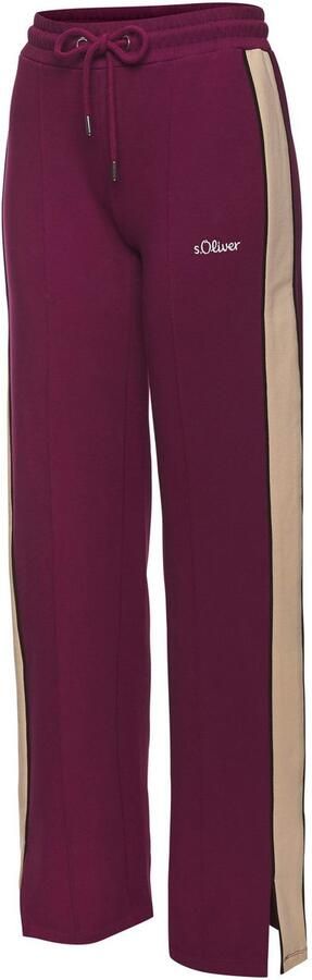 S.Oliver RED LABEL Beachwear Sweatbroek Loungebroek met contraststrepen en pipings loungewear - Foto 6