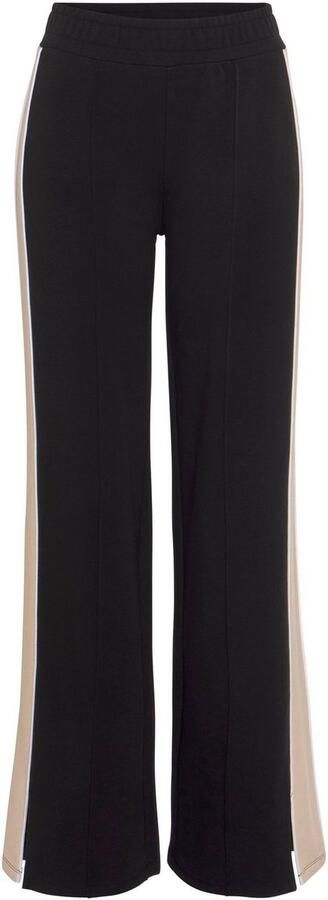 S.Oliver RED LABEL Beachwear Sweatbroek Loungebroek met contraststrepen en pipings loungewear - Foto 4