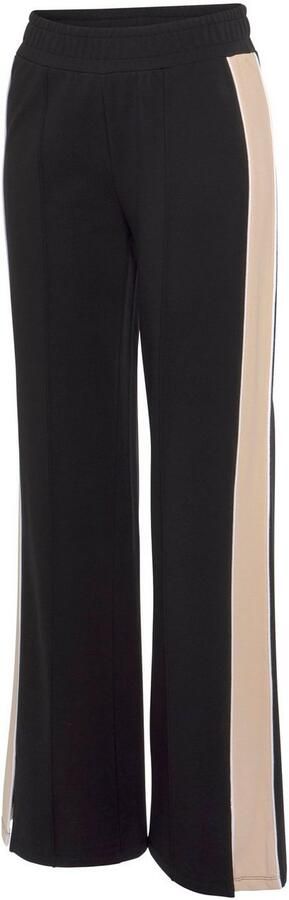 S.Oliver RED LABEL Beachwear Sweatbroek Loungebroek met contraststrepen en pipings loungewear - Foto 5