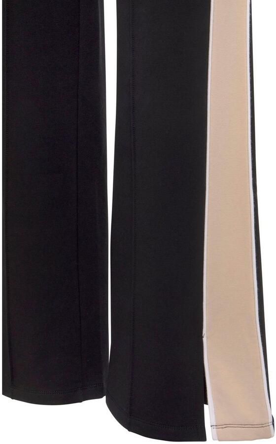 S.Oliver RED LABEL Beachwear Sweatbroek Loungebroek met contraststrepen en pipings loungewear - Foto 3