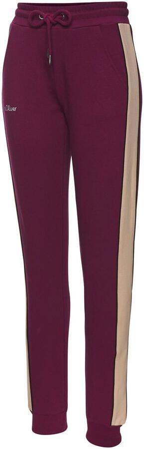 S.Oliver RED LABEL Beachwear Sweatbroek met zijstrepen en piping loungewear (1-delig) - Foto 6