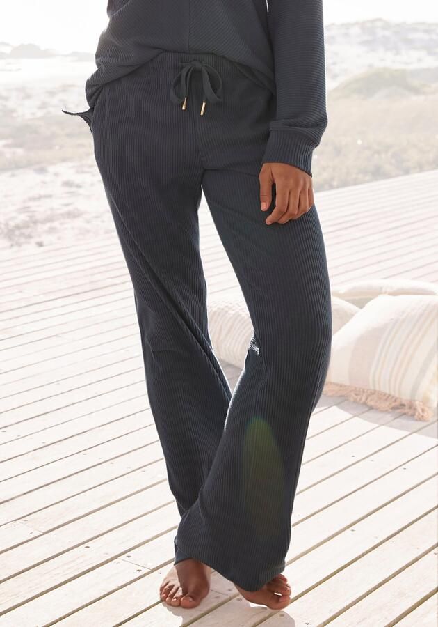 S.Oliver RED LABEL Beachwear Sweatpants Sweatbroek met zijzakken loungewear (1-delig) - Foto 7
