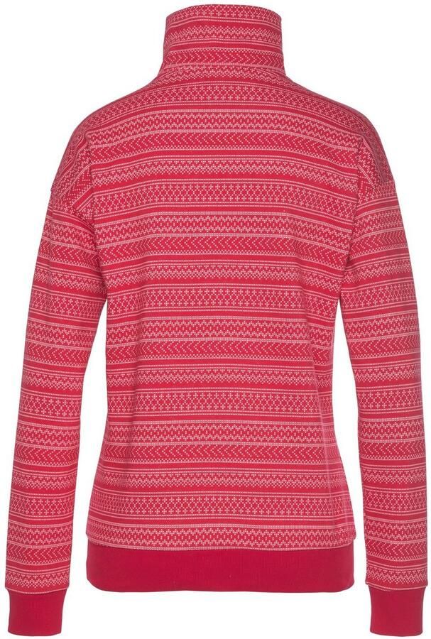 S.Oliver RED LABEL Beachwear Sweatshirt met noorse patroon loungepak - Foto 5