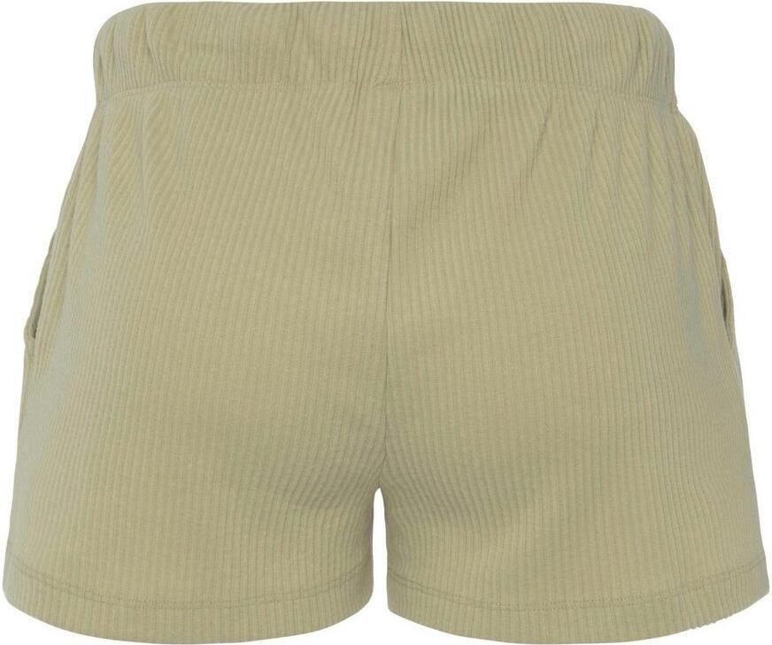 S.Oliver RED LABEL Beachwear Sweatshort Korte broek in geribde stof Korte broek van ribkwaliteit met zijzakken loungewear