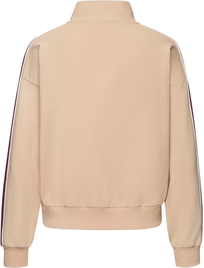 S.Oliver RED LABEL Beachwear Sweatvest met rits en contrasterende accenten loungewear (1-delig) - Foto 2