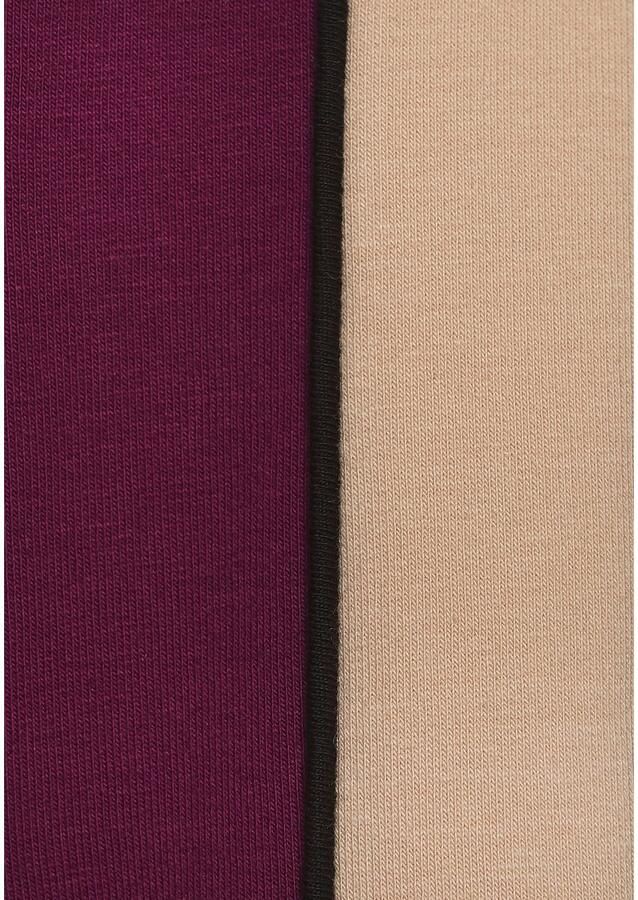 S.Oliver RED LABEL Beachwear Sweatvest met rits en contrasterende accenten loungewear (1-delig) - Foto 5