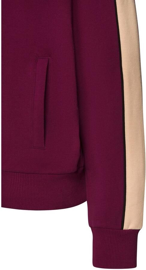 S.Oliver RED LABEL Beachwear Sweatvest met rits en contrasterende accenten loungewear (1-delig) - Foto 7