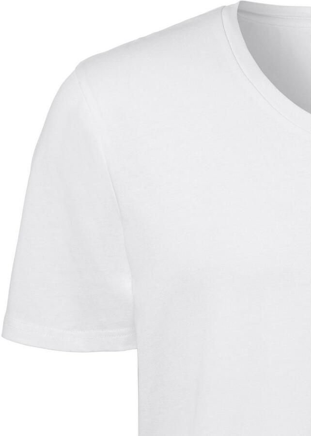 S.Oliver RED LABEL Beachwear T-shirt klassiek onderhemd (set 2-delig) - Foto 3