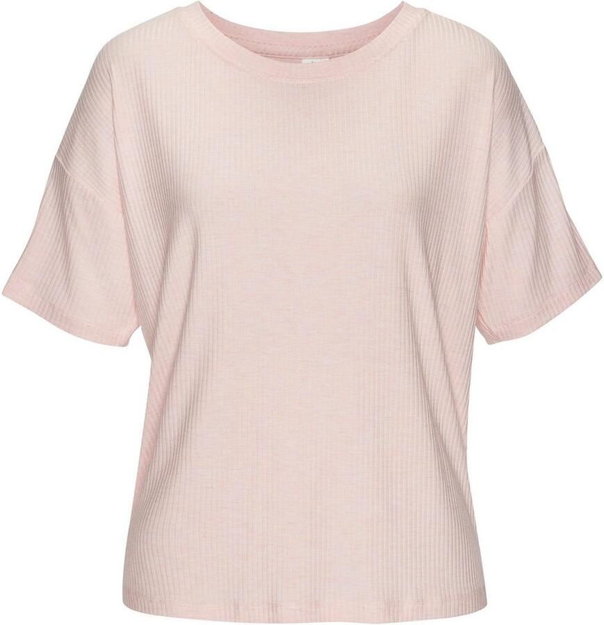 S.Oliver RED LABEL Beachwear T-shirt Zachte ribkwaliteit