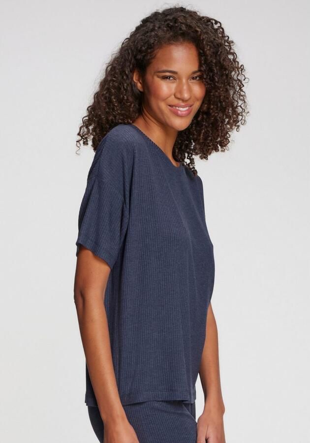 S.Oliver RED LABEL Beachwear T-shirt Zachte ribkwaliteit - Foto 6