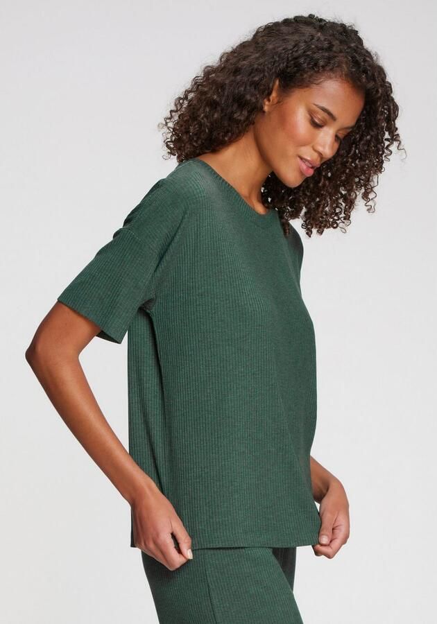 S.Oliver RED LABEL Beachwear T-shirt Zachte ribkwaliteit - Foto 5