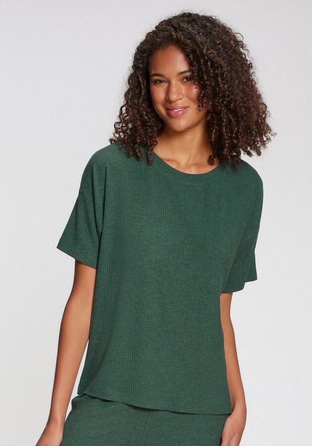 S.Oliver RED LABEL Beachwear T-shirt Zachte ribkwaliteit - Foto 6