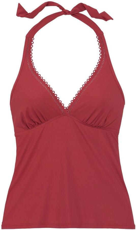 S.Oliver RED LABEL Beachwear Tankinitop met beugels Aiko met gehaakte look - Foto 3