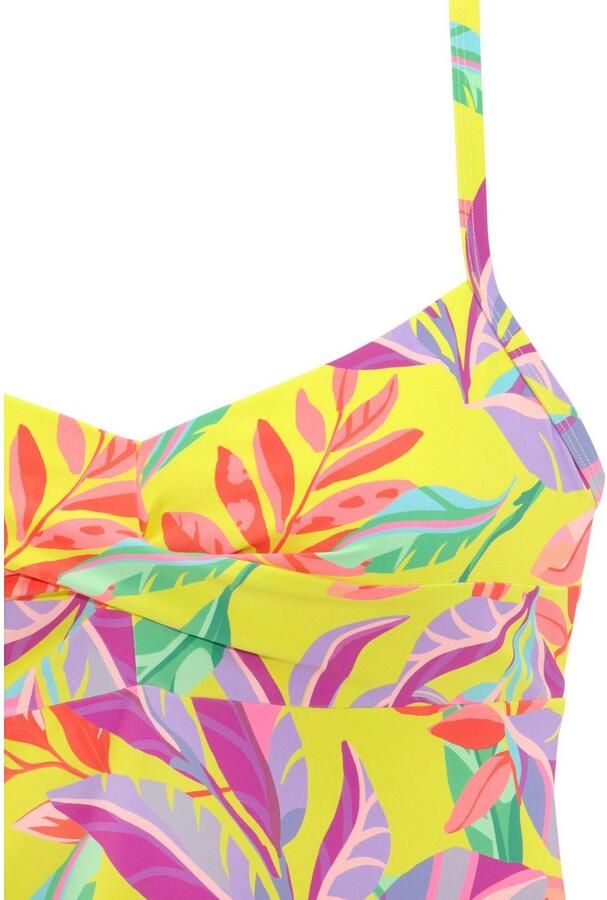 S.Oliver RED LABEL Beachwear Tankinitop met beugels Mallorca in wikkel-look - Foto 2