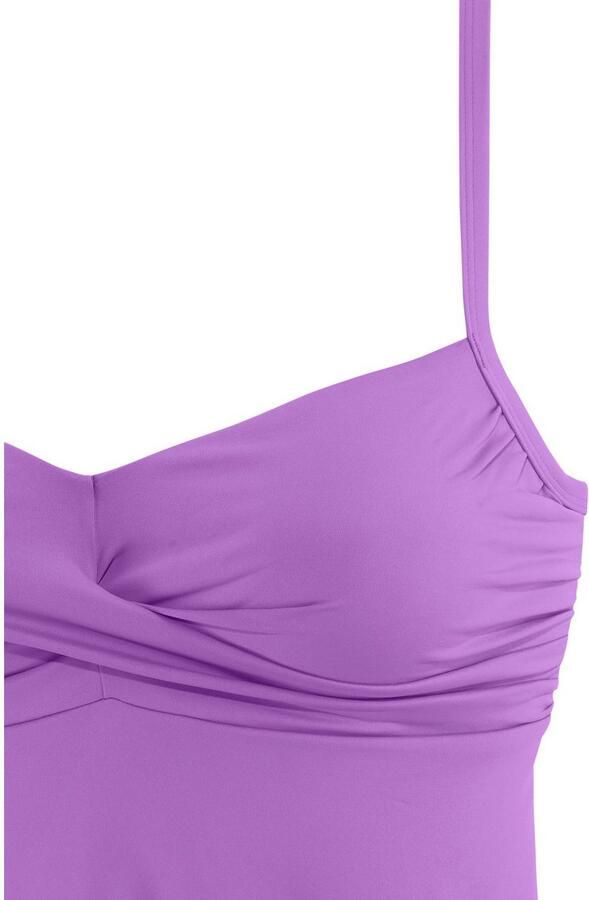 S.Oliver RED LABEL Beachwear Tankinitop met beugels Spain in wikkel-look - Foto 3