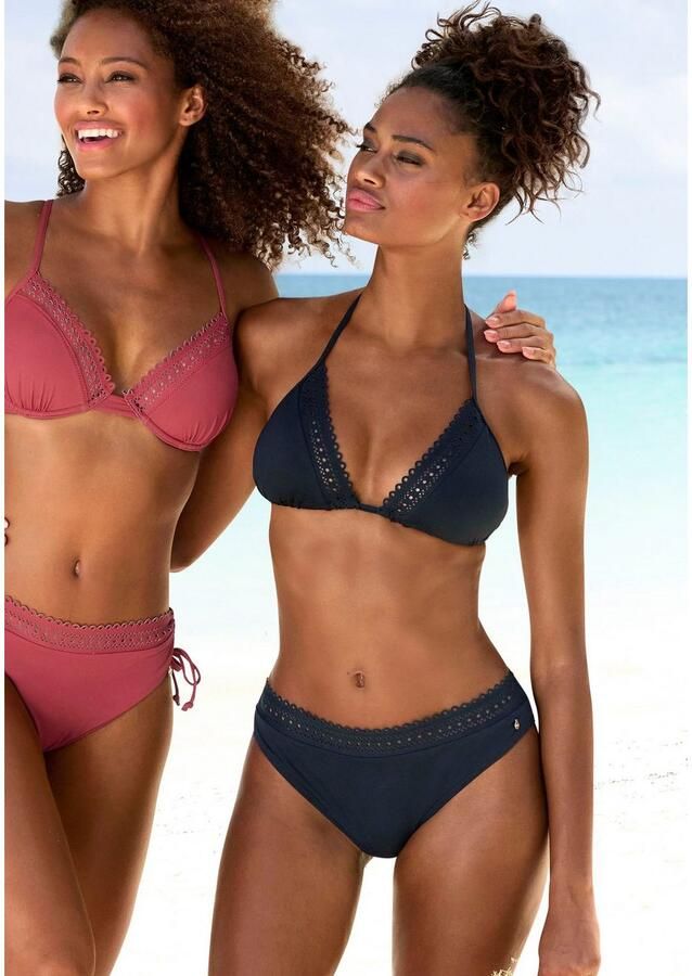 S.Oliver RED LABEL Beachwear Triangel-bikinitop Aiko met gehaakte look - Foto 3