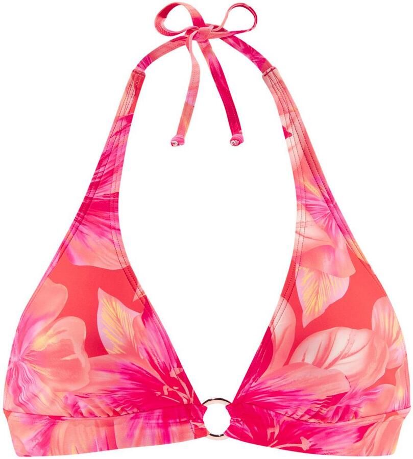 S.Oliver RED LABEL Beachwear Triangel-bikinitop JAYCE met goudkleurige ring - Foto 6
