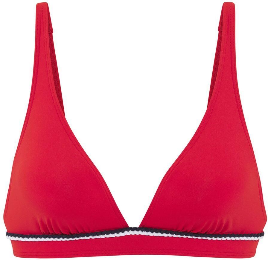 S.Oliver RED LABEL Beachwear Triangel-bikinitop JUNIS met gevlochten koord