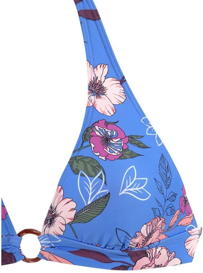 S.Oliver RED LABEL Beachwear Triangel-bikinitop Maya met ring van hoorn-look - Foto 2