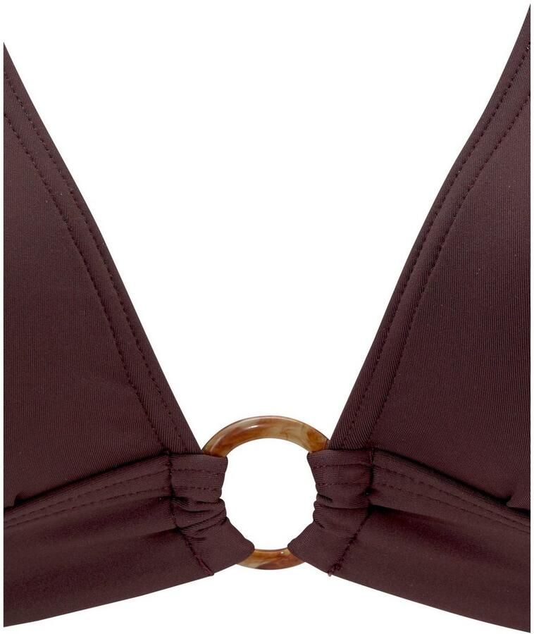 S.Oliver RED LABEL Beachwear Triangel-bikinitop Rome met brede boord