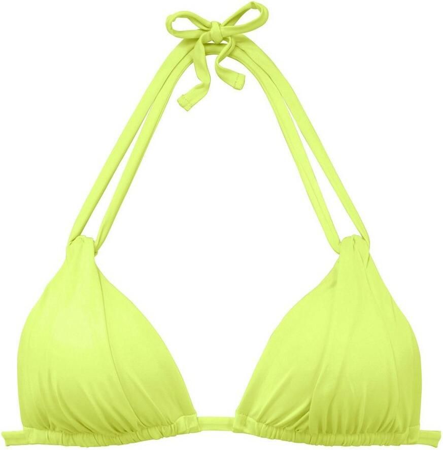 S.Oliver RED LABEL Beachwear Triangel-bikinitop Spain met plooi en dubbele bandjes