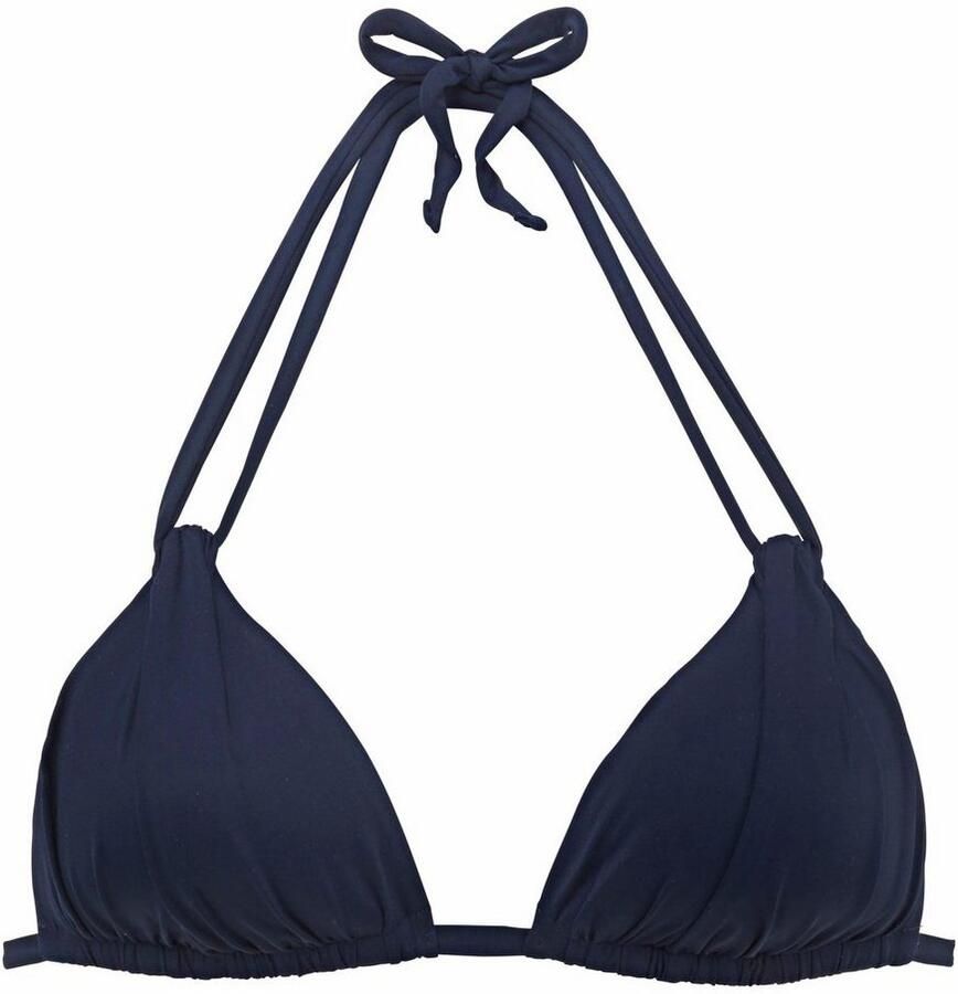 S.Oliver RED LABEL Beachwear Triangel-bikinitop Spain met plooi en dubbele bandjes