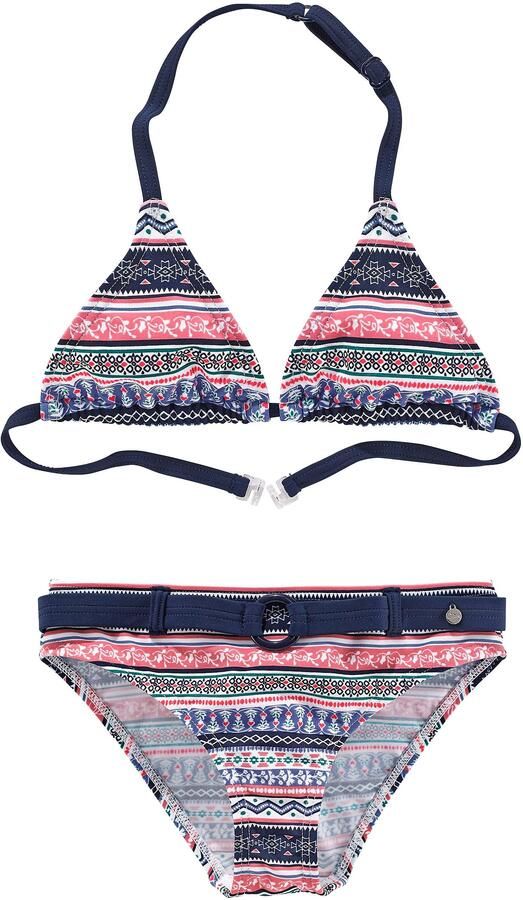 S.Oliver RED LABEL Beachwear Triangelbikini Barcelona Kids in pittige streep-look