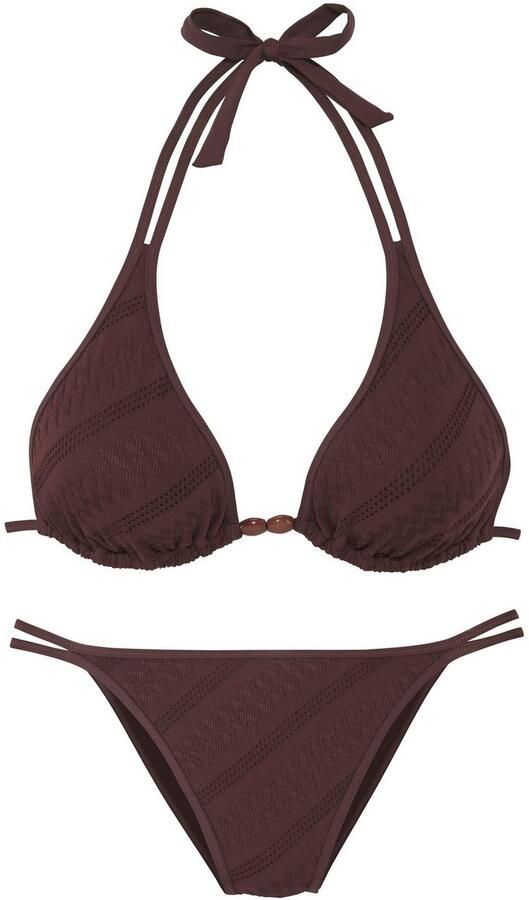 S.Oliver RED LABEL Beachwear Triangelbikini Naila met structuur (set) - Foto 6