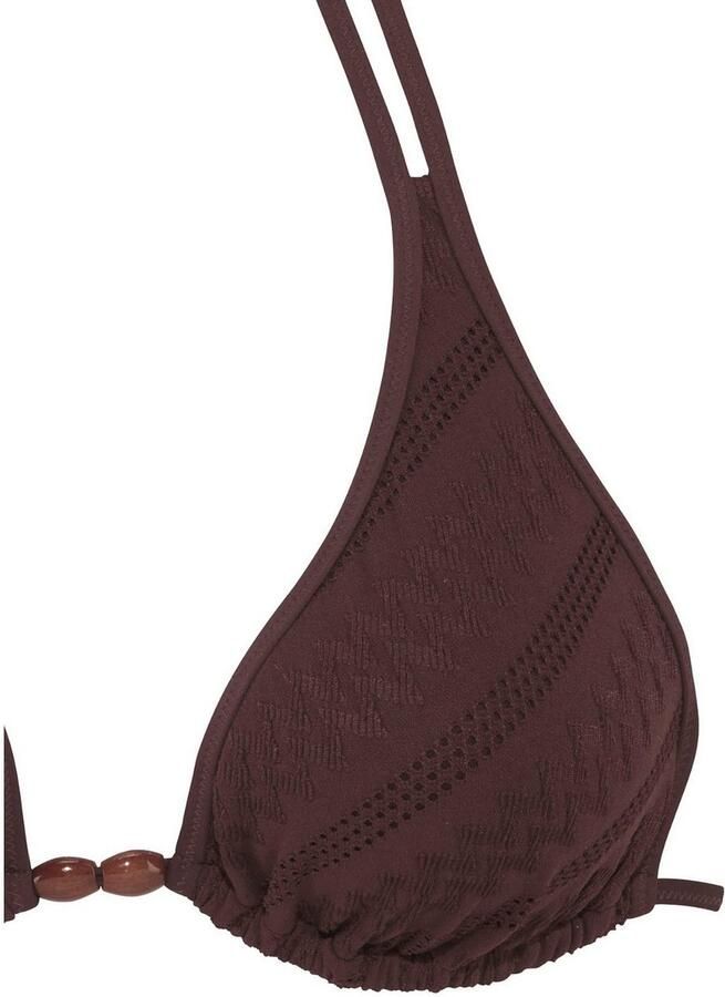S.Oliver RED LABEL Beachwear Triangelbikini Naila met structuur (set)