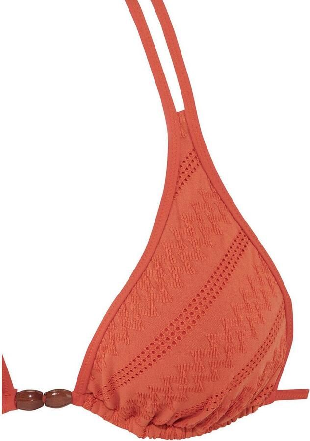 S.Oliver RED LABEL Beachwear Triangelbikini Naila met structuur (set)
