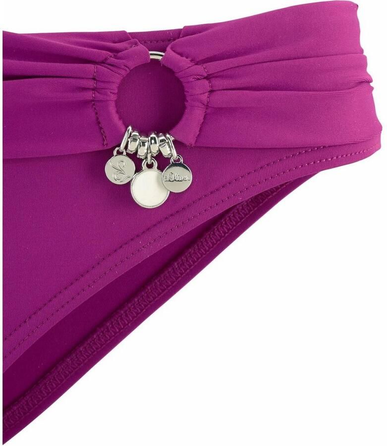 S.Oliver RED LABEL Beachwear Triangelbikini TONIA met uitneembare cups om de nek te binden sluiting op de rug