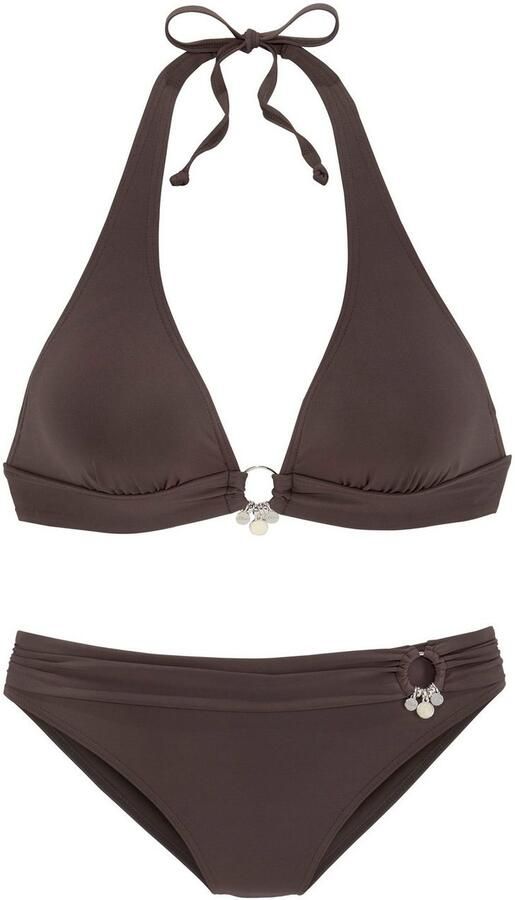 S.Oliver RED LABEL Beachwear Triangelbikini TONIA met uitneembare cups om de nek te binden sluiting op de rug - Foto 2