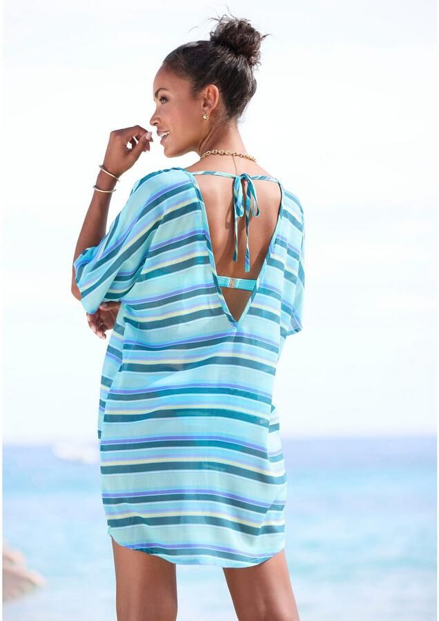 S.Oliver RED LABEL Beachwear Tuniek met gestreept patroon - Foto 2