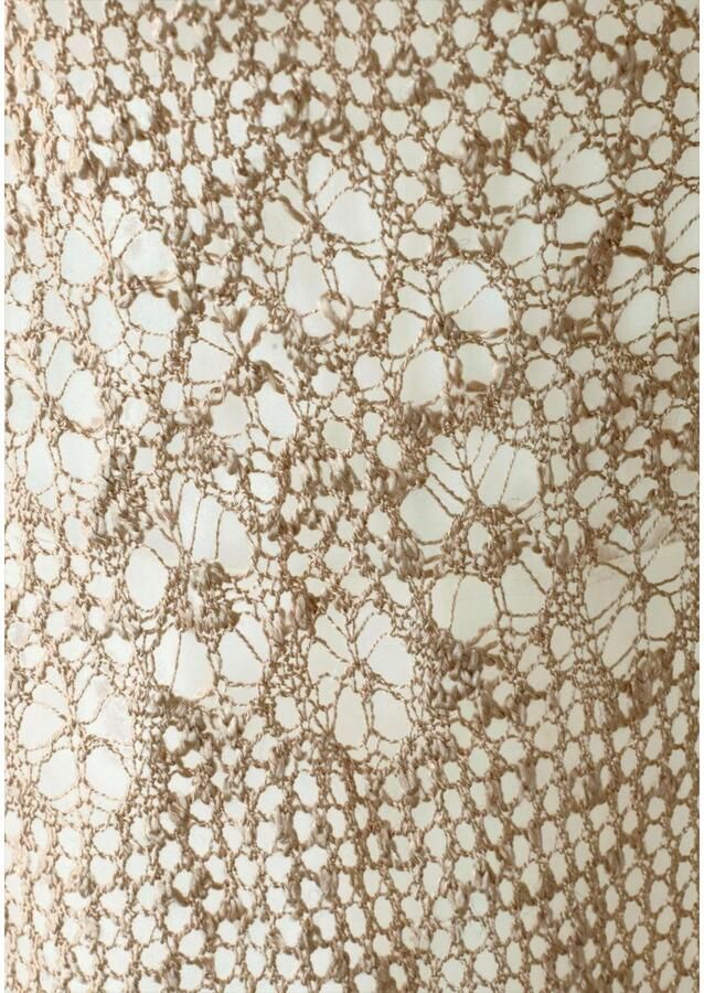 S.Oliver RED LABEL Beachwear Vest in luchtige haak-look zomerse cardigan losse pasvorm - Foto 4