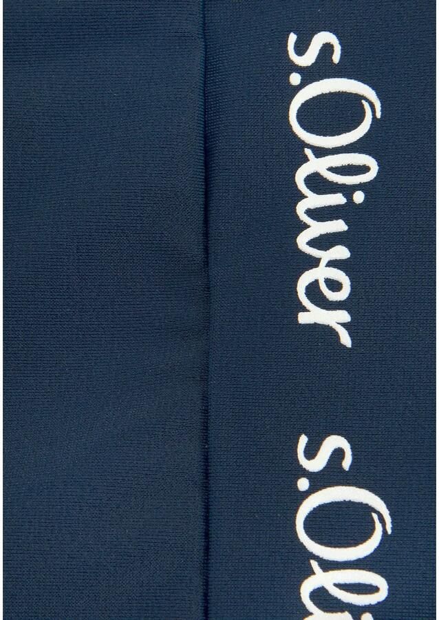 S.Oliver RED LABEL Beachwear Zwemboxer met merkopschriften