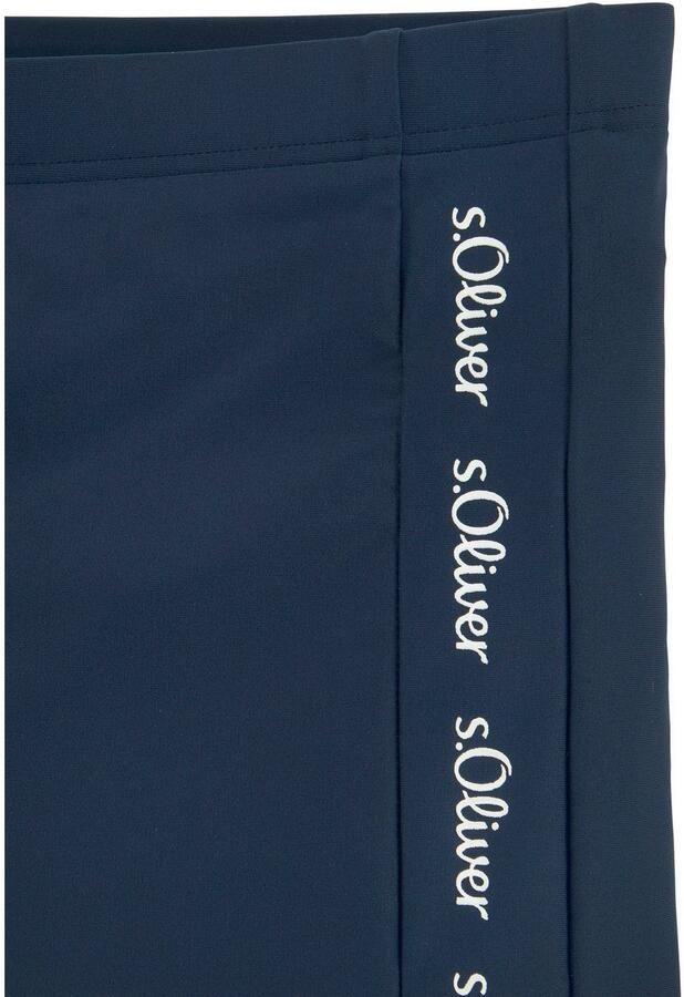 S.Oliver RED LABEL Beachwear Zwemboxer met merkopschriften - Foto 2