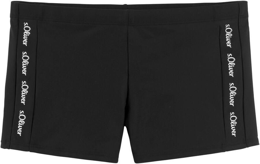 S.Oliver RED LABEL Beachwear Zwemboxer met merkopschriften - Foto 3