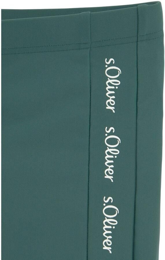 S.Oliver RED LABEL Beachwear Zwemboxer met merkopschriften - Foto 2