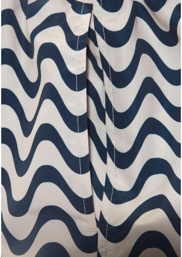 S.Oliver RED LABEL Beachwear Zwemshort Jeason in golfontwerp - Foto 3