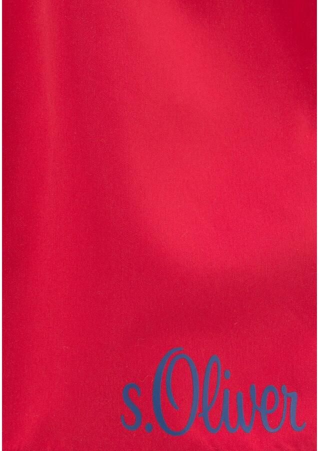 S.Oliver RED LABEL Beachwear Zwemshort met comple tair kleurdesign