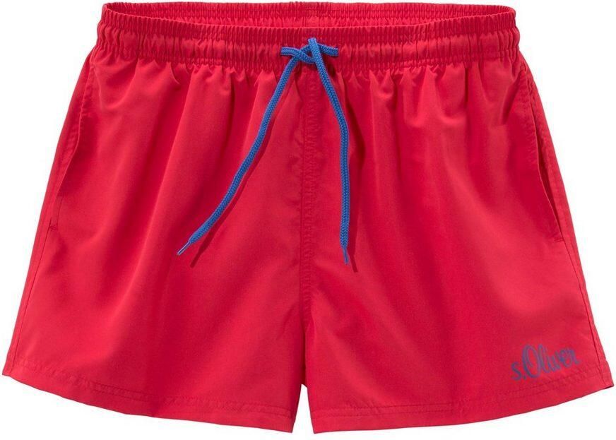 S.Oliver RED LABEL Beachwear Zwemshort met comple tair kleurdesign - Foto 3