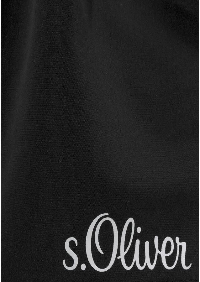 S.Oliver RED LABEL Beachwear Zwemshort met comple tair kleurdesign