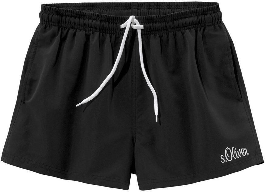 S.Oliver RED LABEL Beachwear Zwemshort met comple tair kleurdesign - Foto 3