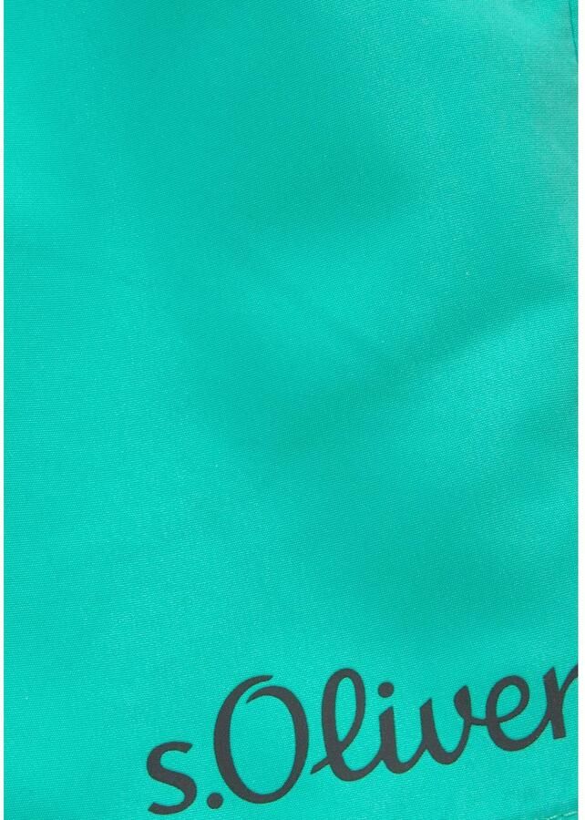 S.Oliver RED LABEL Beachwear Zwemshort met comple tair kleurdesign