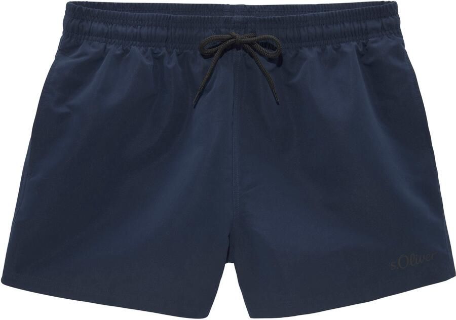 S.Oliver RED LABEL Beachwear Zwemshort met comple tair kleurdesign - Foto 3