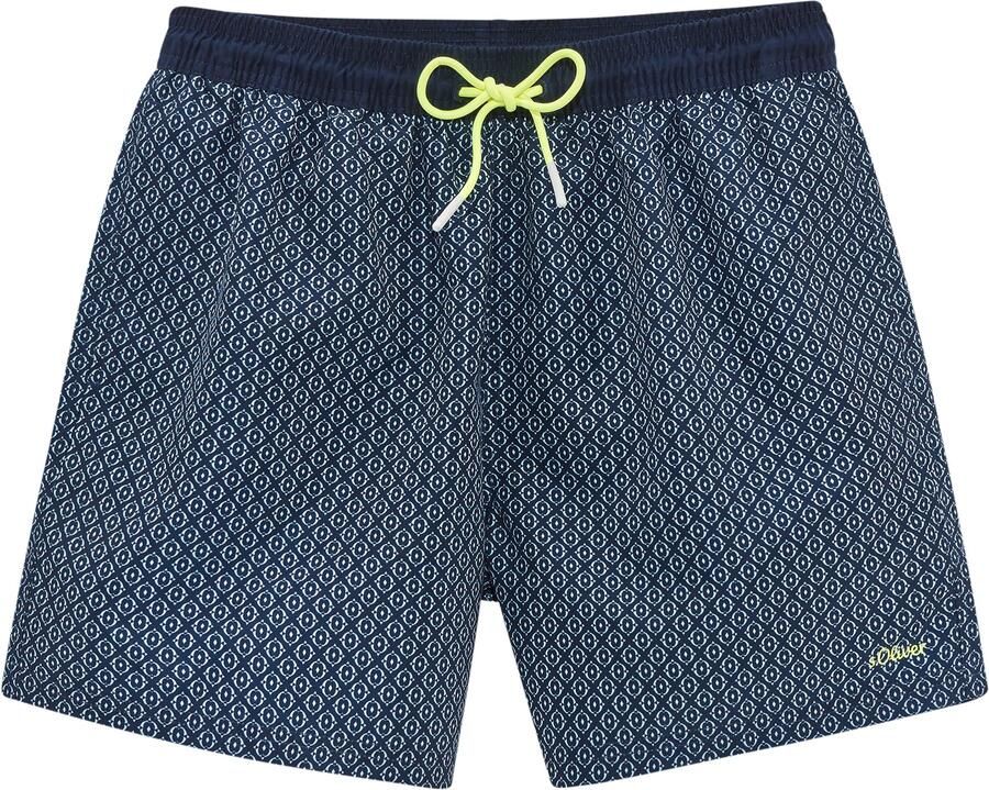 S.Oliver RED LABEL Beachwear Zwemshort met contrastkleur - Foto 4