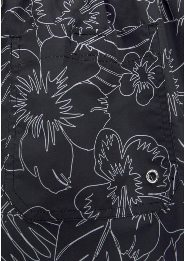 S.Oliver RED LABEL Beachwear Zwemshort met een moderne print - Foto 3