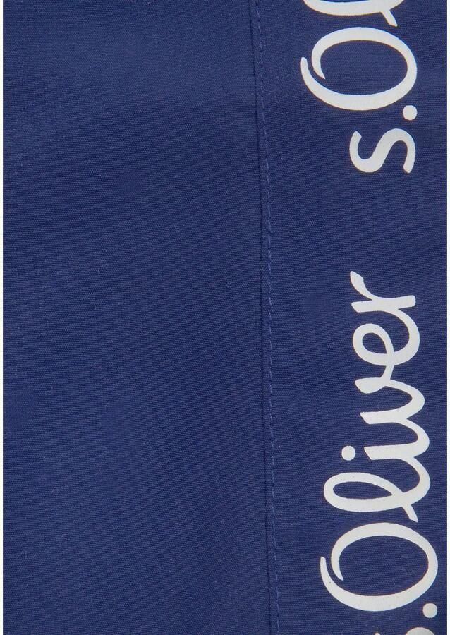 S.Oliver RED LABEL Beachwear Zwemshort met merkopschriften